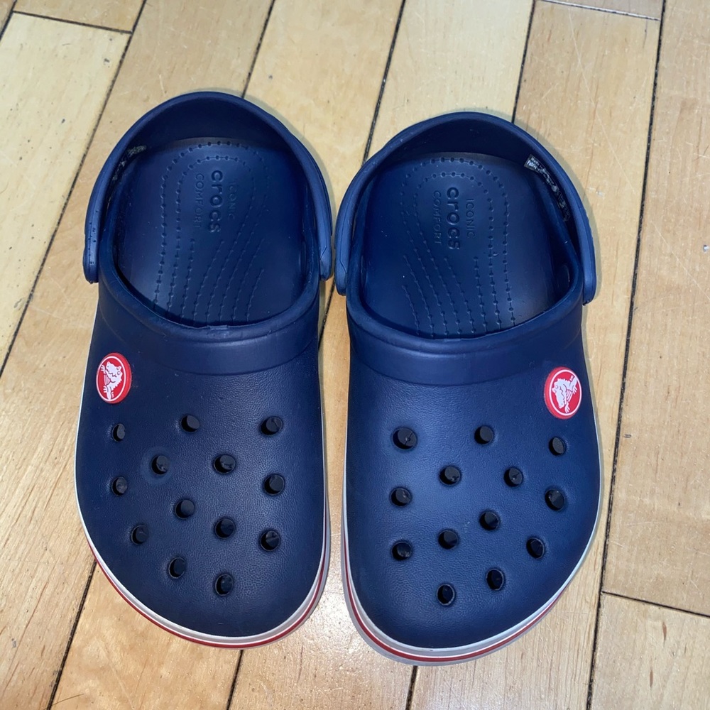 Navy Blue Crocs For Toddlers